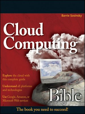 cover image of Cloud Computing Bible